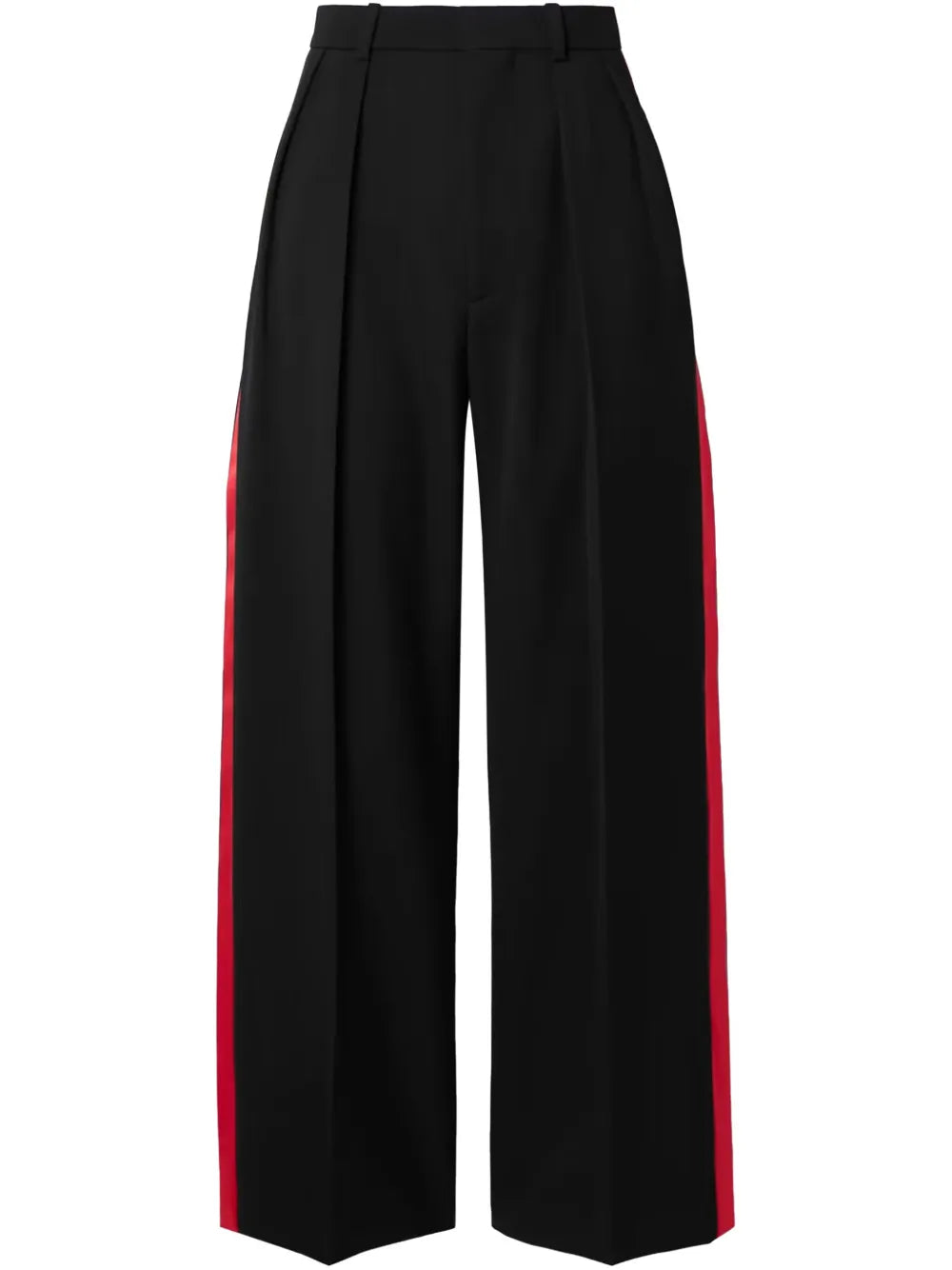 Side-Stripe Palazzo Pants