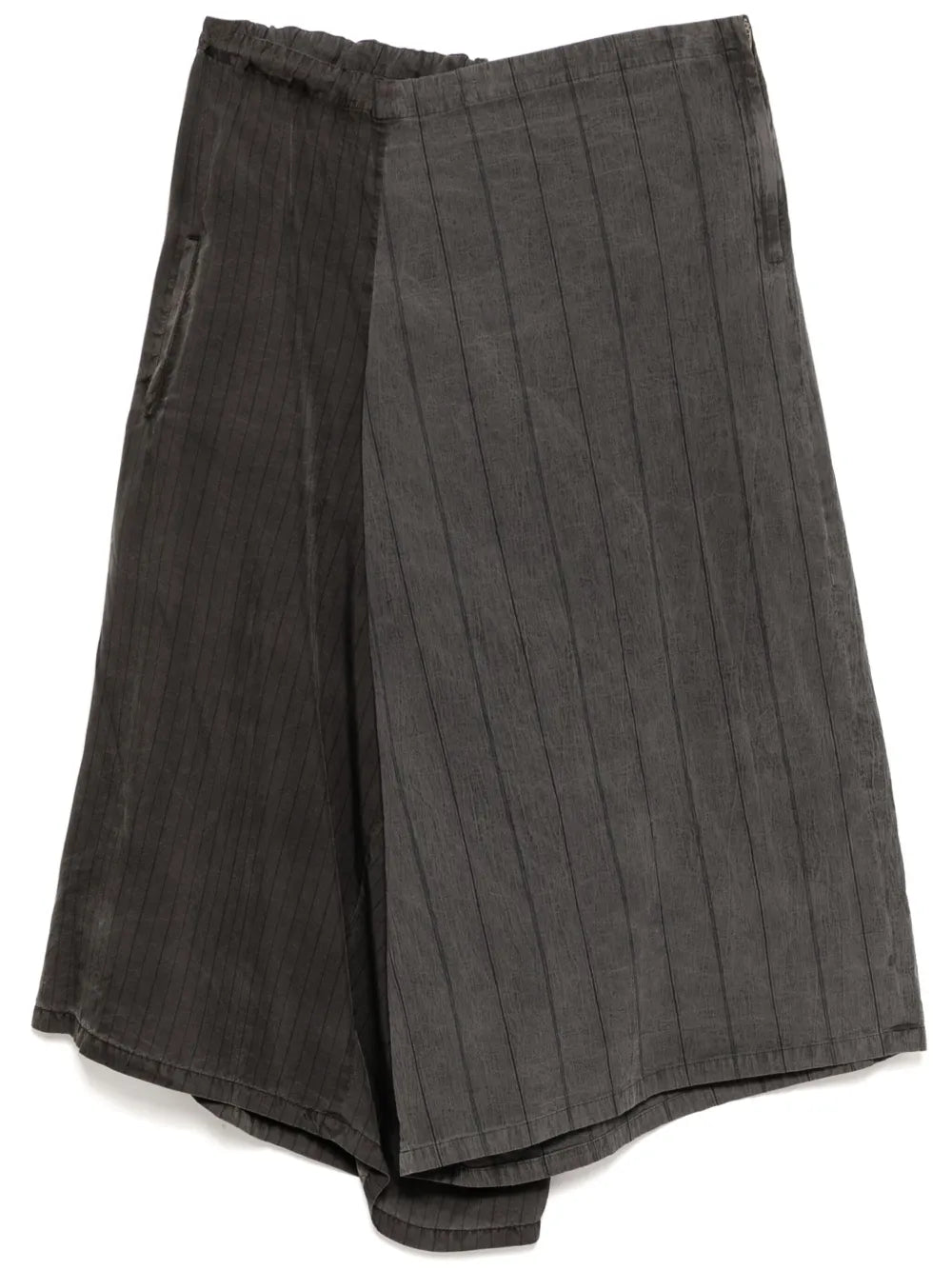 Wide-Leg Cotton Pants