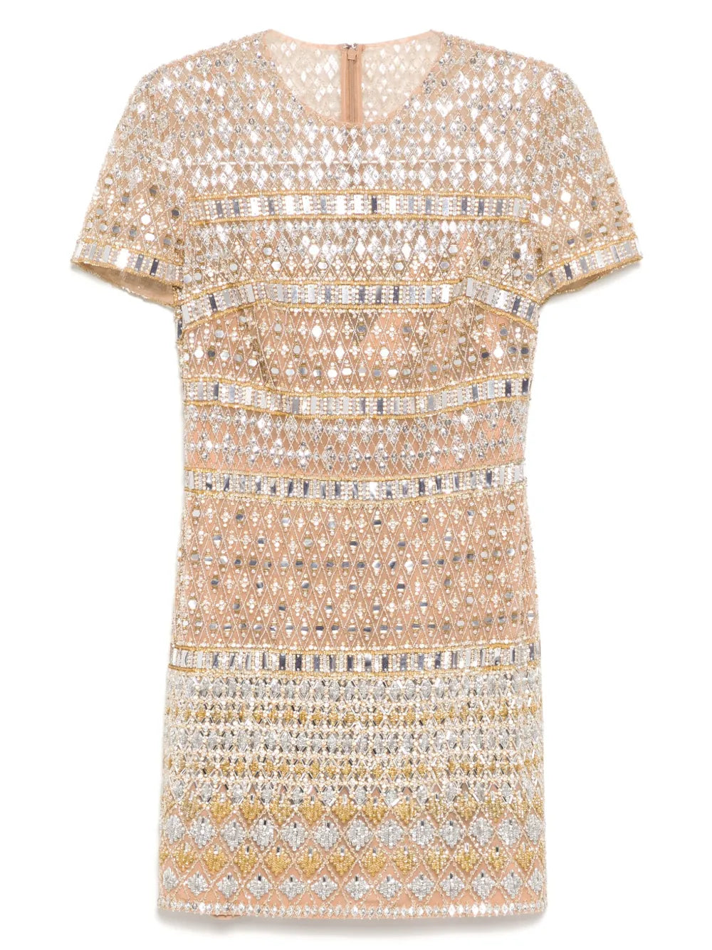 Bead-Embroidered Dress