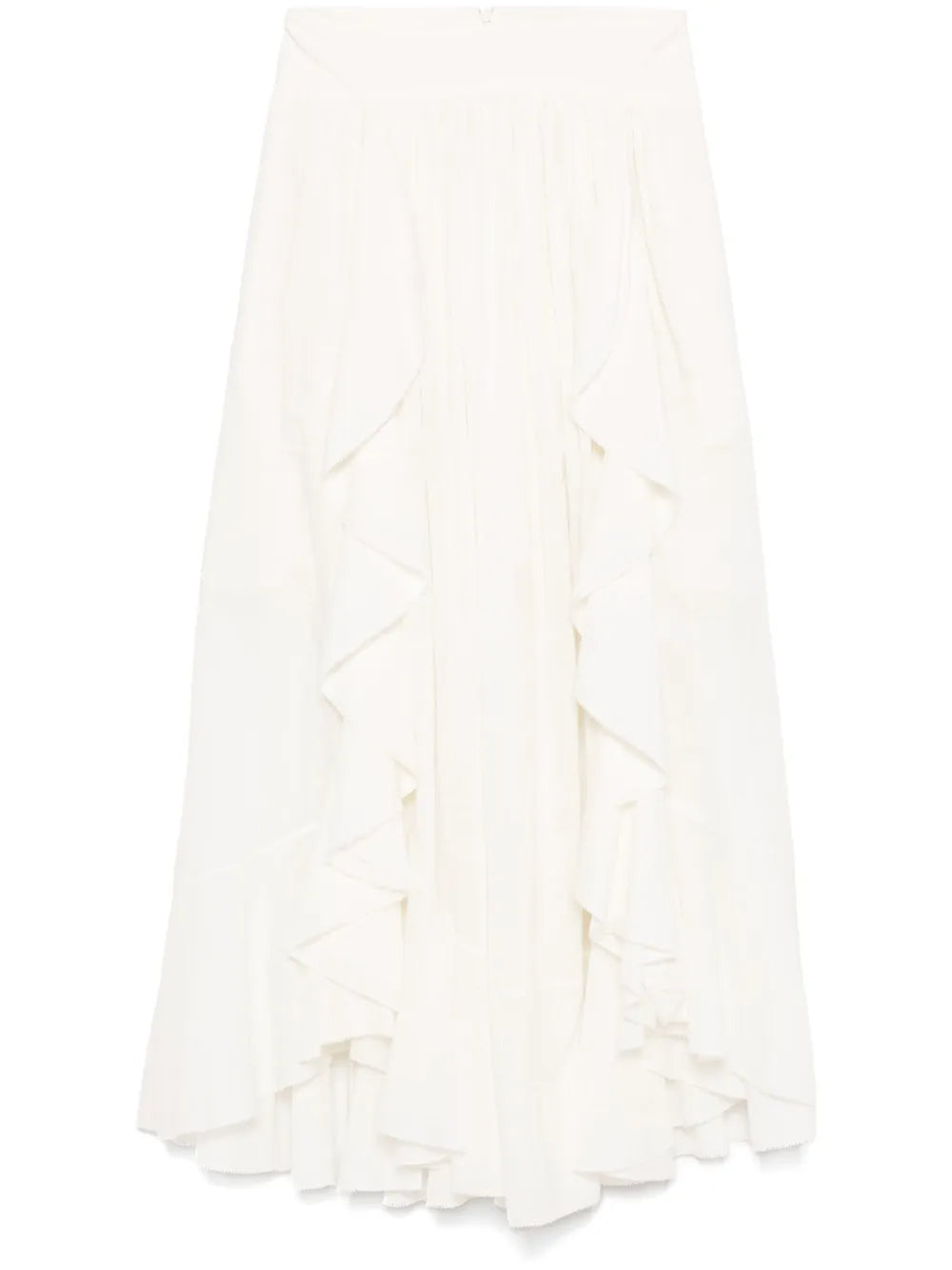 Ruffled Maxi Skirt