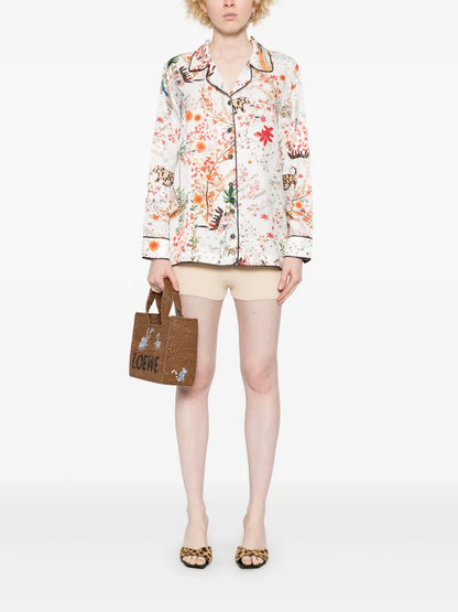 Floral-Print Shirt
