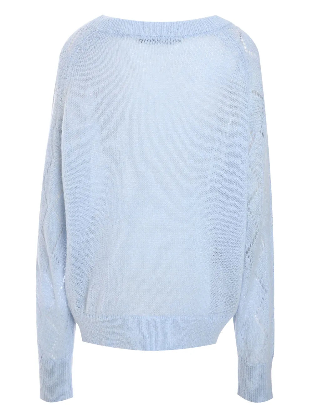 Pointelle-Knit Sweater