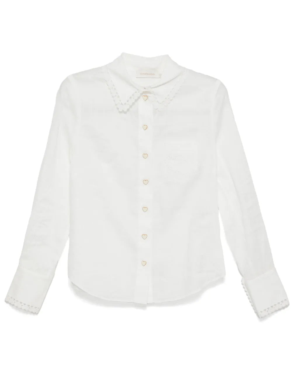 Embroidered Ramie Shirt
