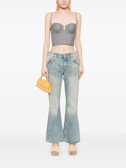 Crush Check Bustier