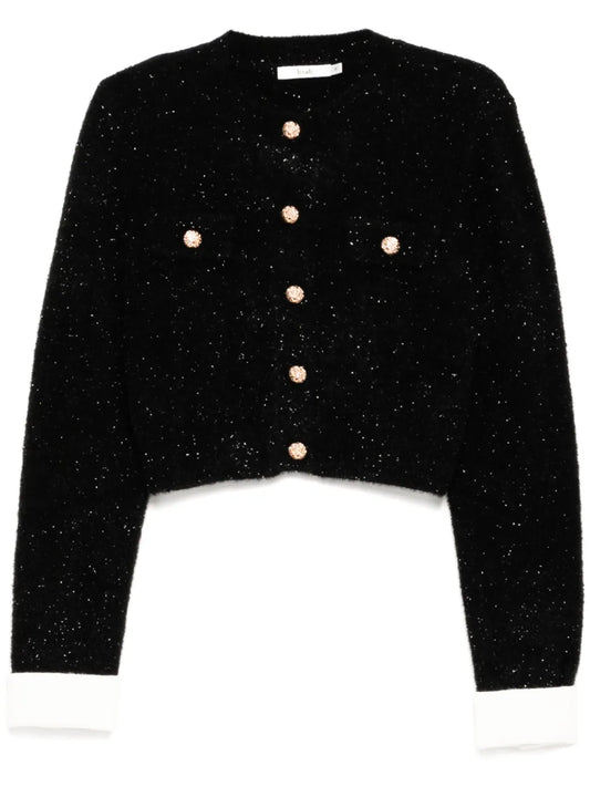 Brushed Effect Cardigan