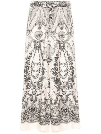 Crush Draw Waist Trousers