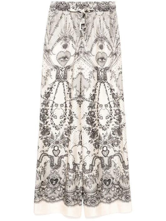 Crush Draw Waist Trousers