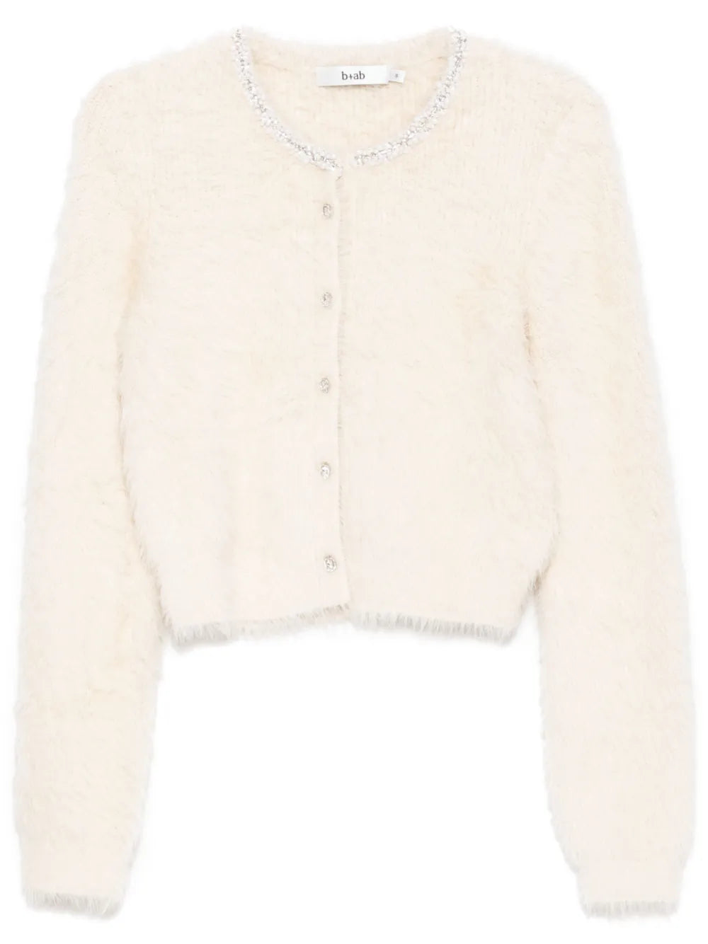 Pearl-Embellished Cardigan
