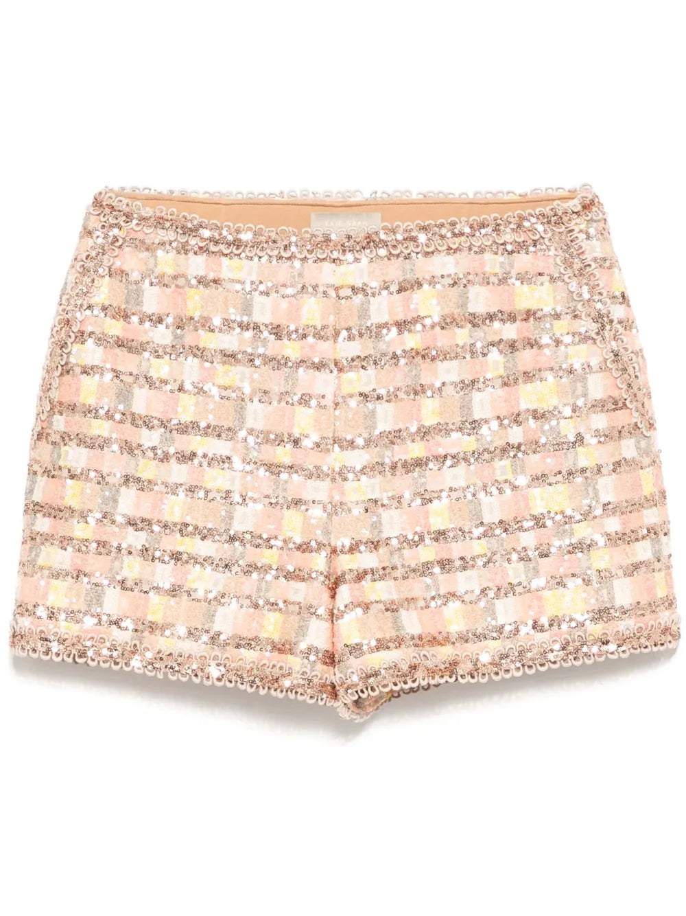 Tweed Sequin Shorts