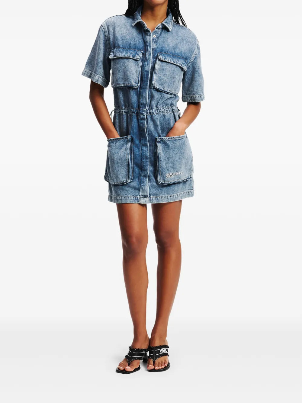Denim Shirt Dress