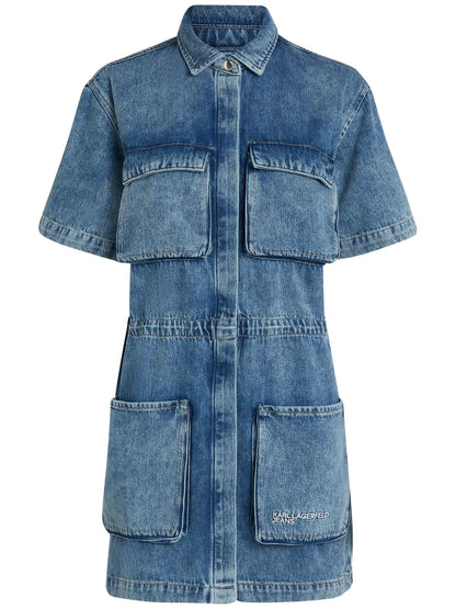 Denim Shirt Dress