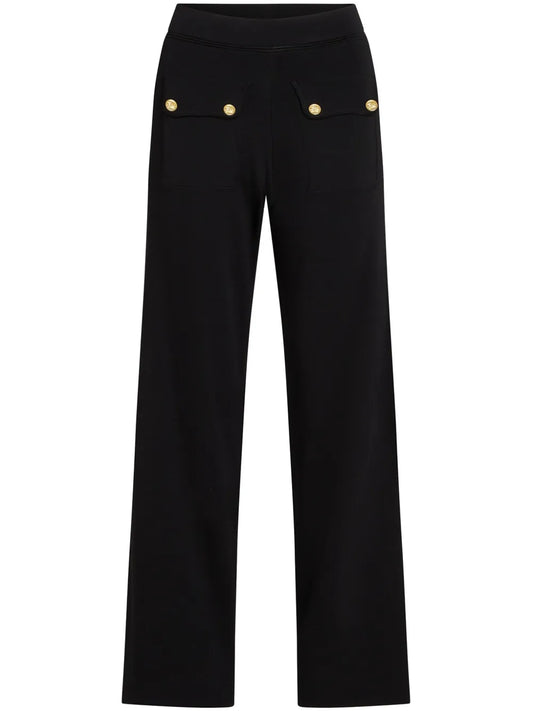 Logo-Engraved Button Trousers