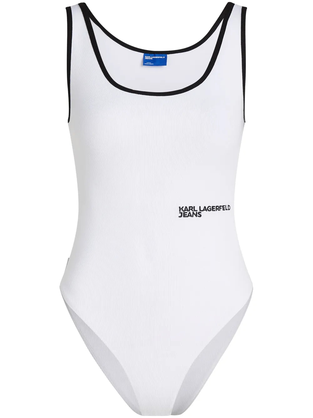 Logo-Embroidered Bodysuit