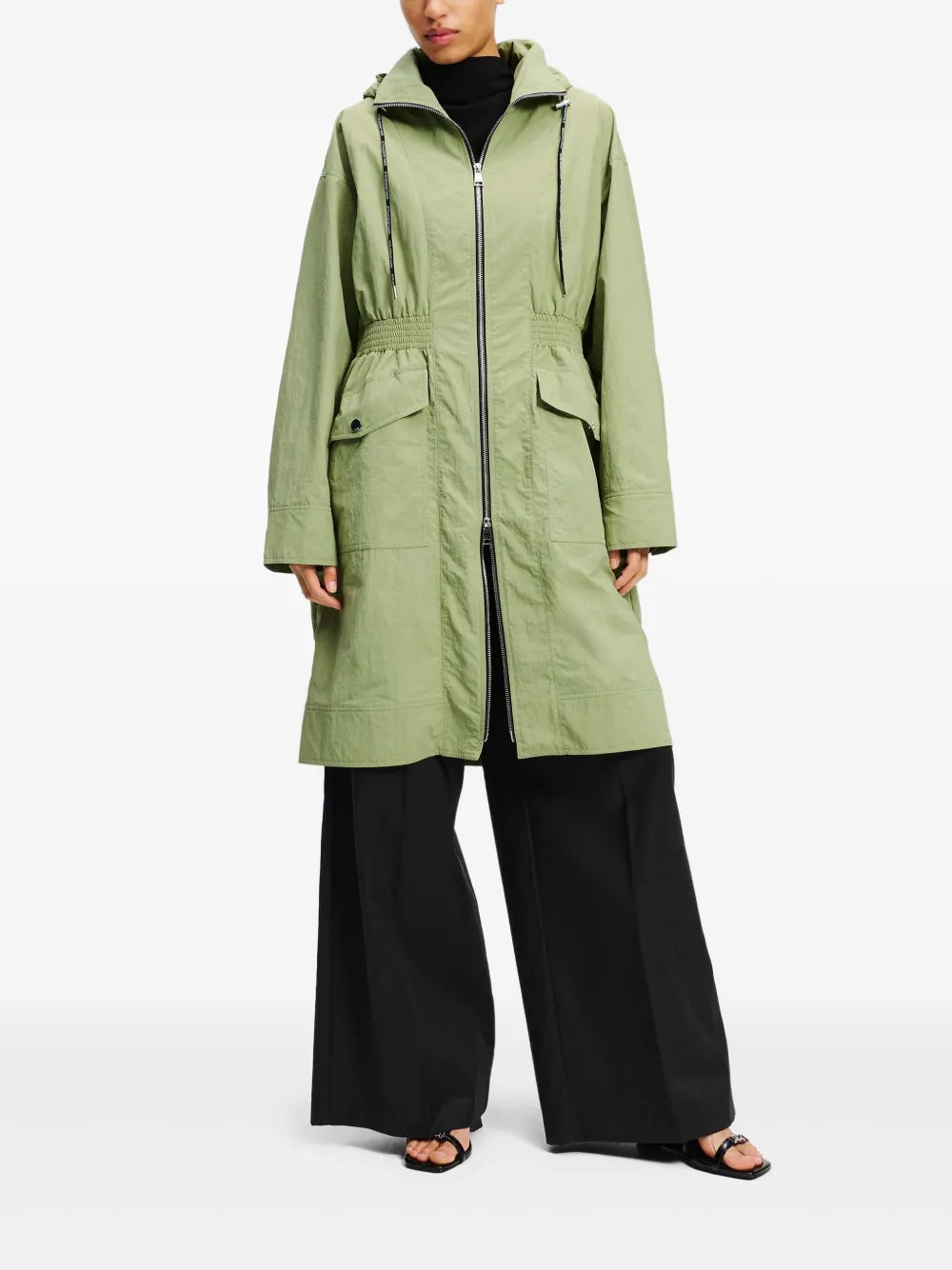 Hooded Parka Coat