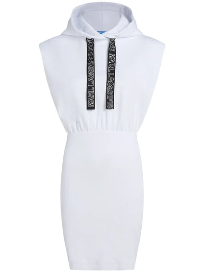 Sleeveless Hooded Mini Dress