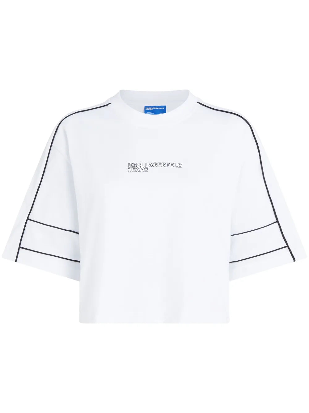 Piped-Trim T-Shirt