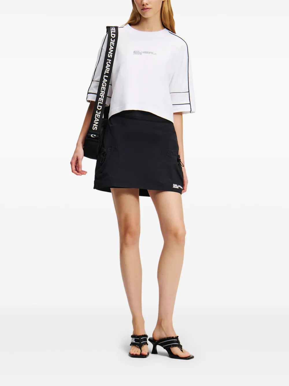 Piped-Trim T-Shirt