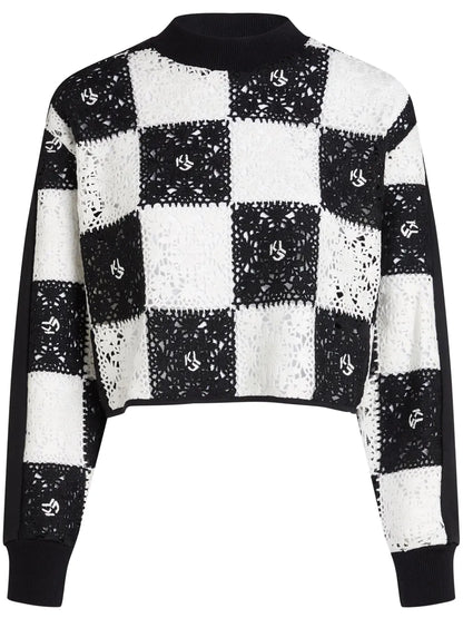 Crochet Cropped Sweater