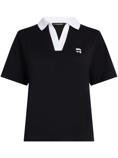 Logo-Patch Polo Top