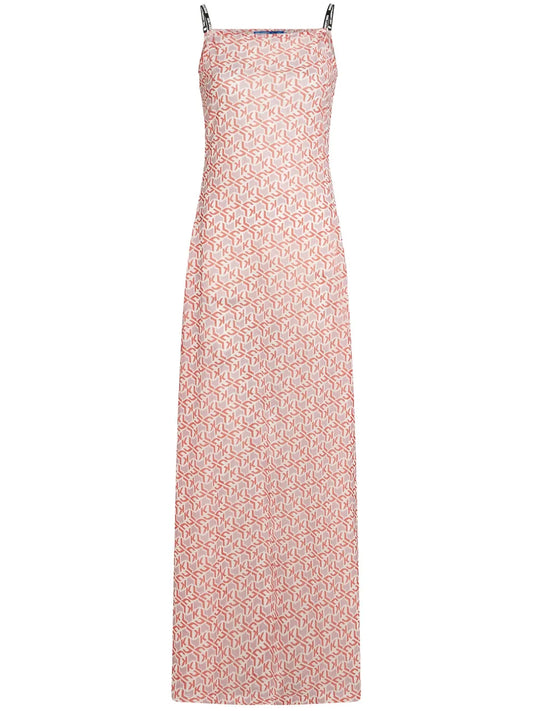 Monogram-Print Dress