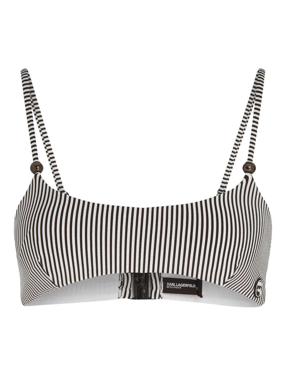 Ikon Striped Bikini Top