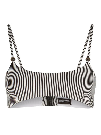 Ikon Striped Bikini Top