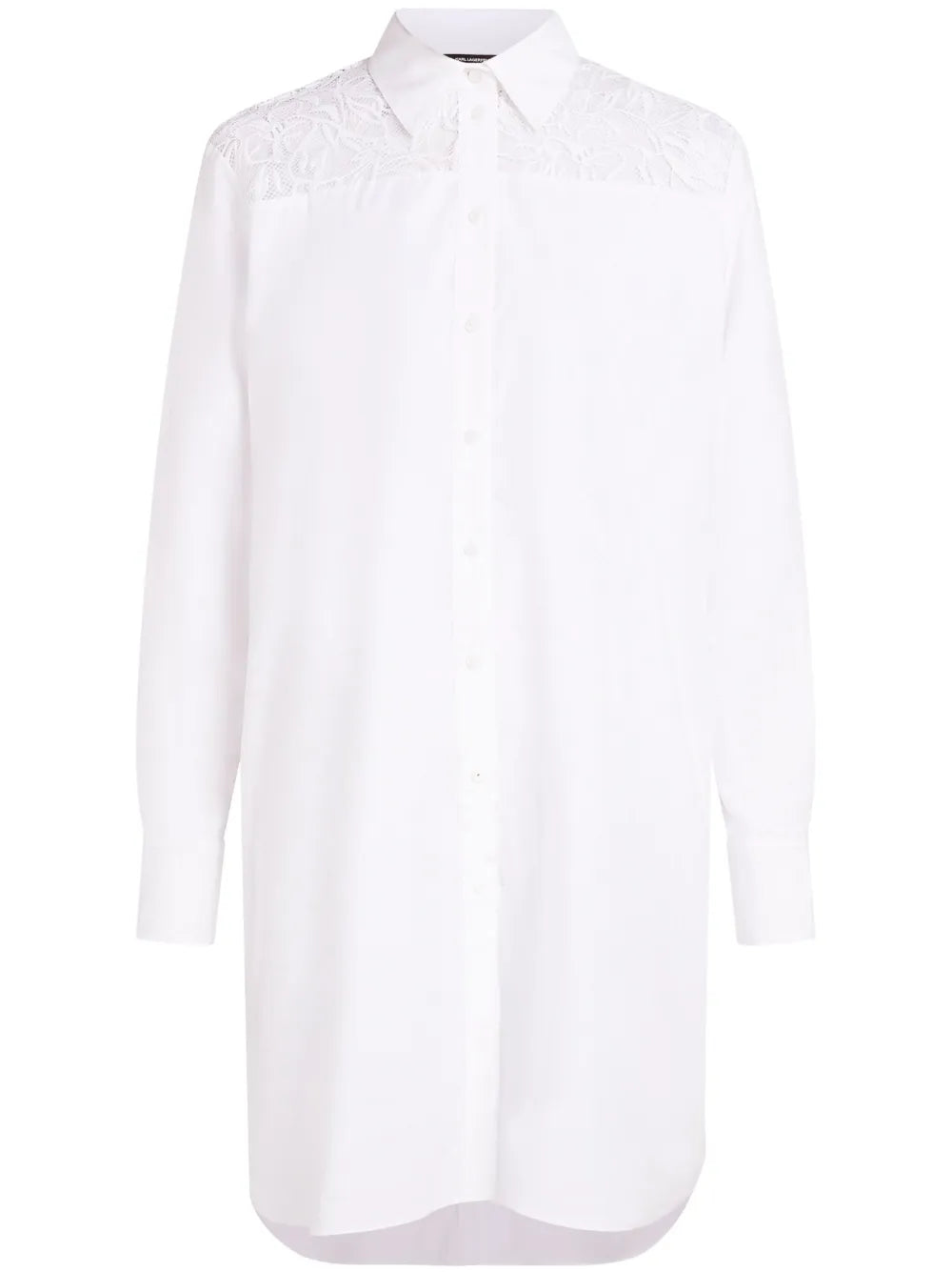 Lace-Detail Shirt