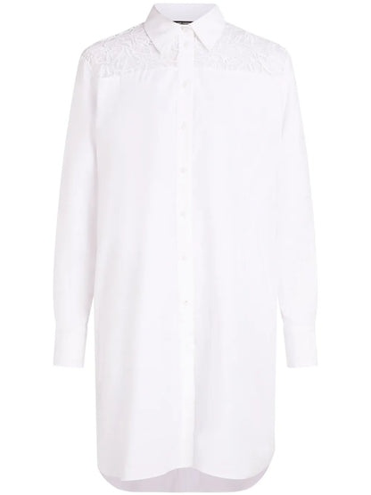Lace-Detail Shirt