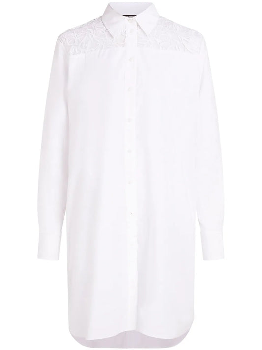 Lace-Detail Shirt