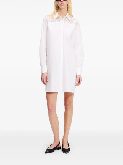 Lace-Detail Shirt