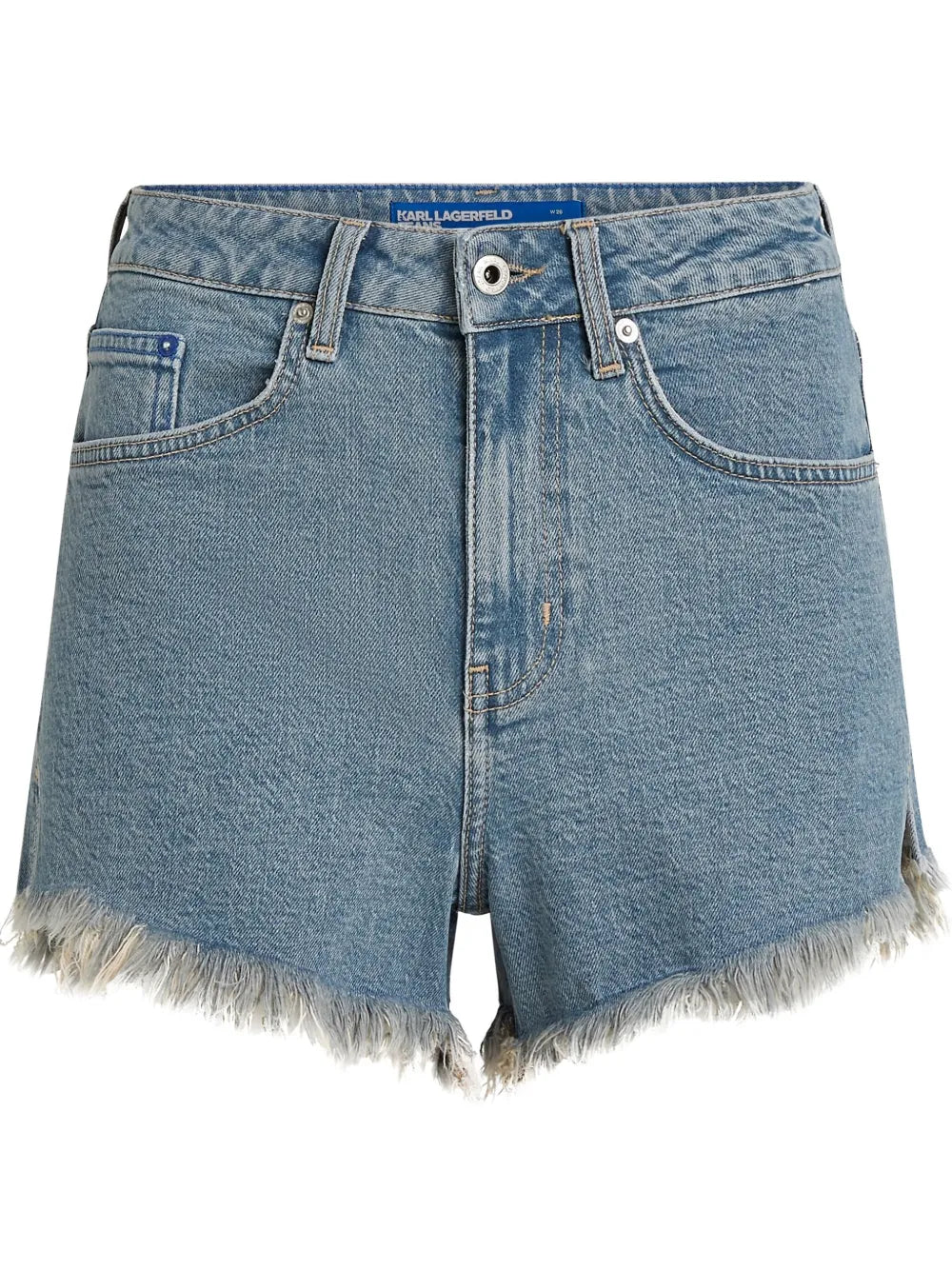 Frayed Denim Shorts