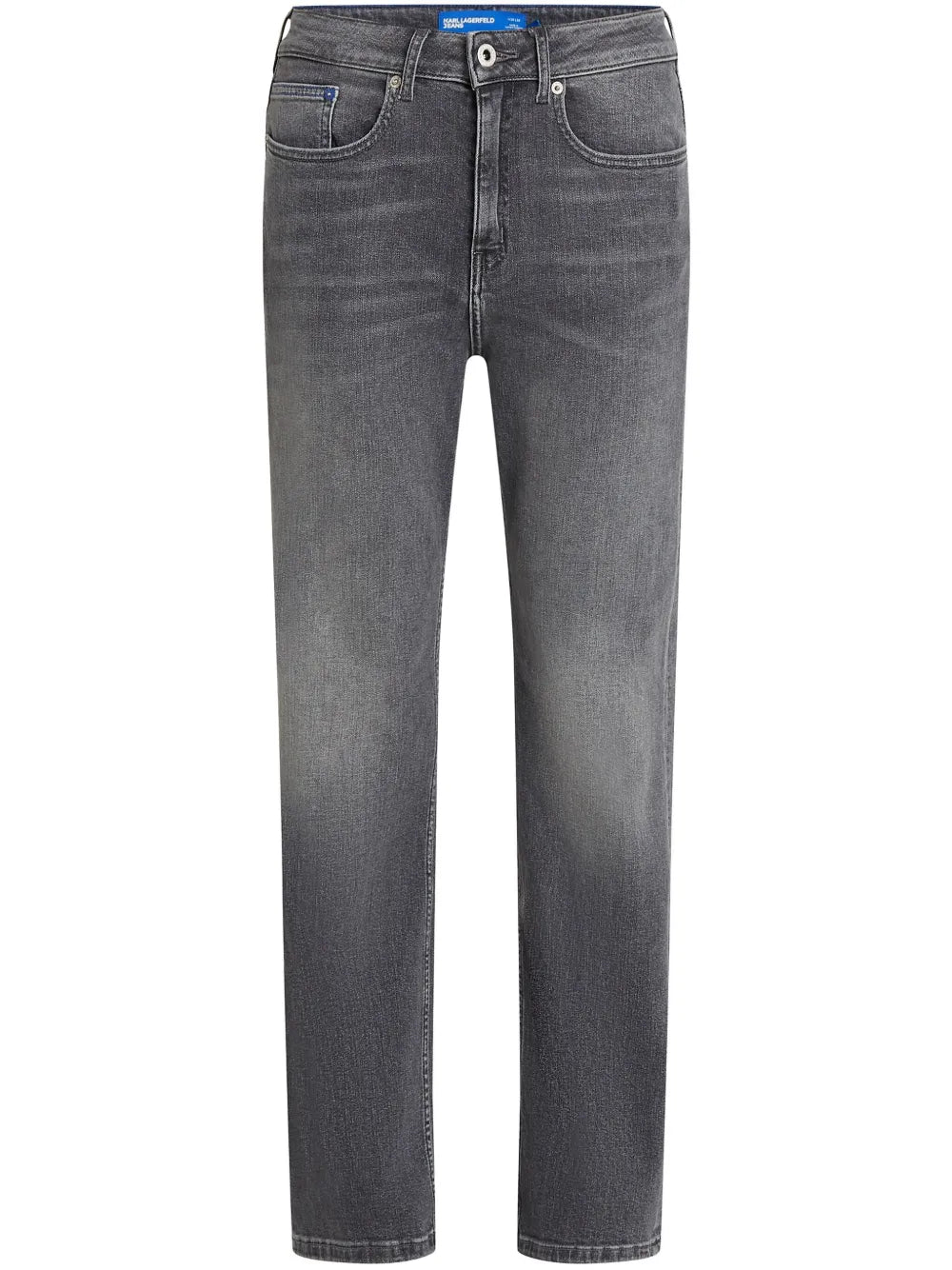 High-Rise Straight-Leg Jeans