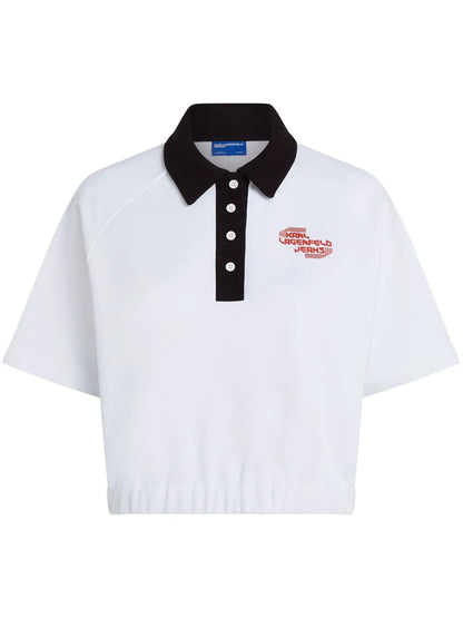 Logo-Print Polo Shirt