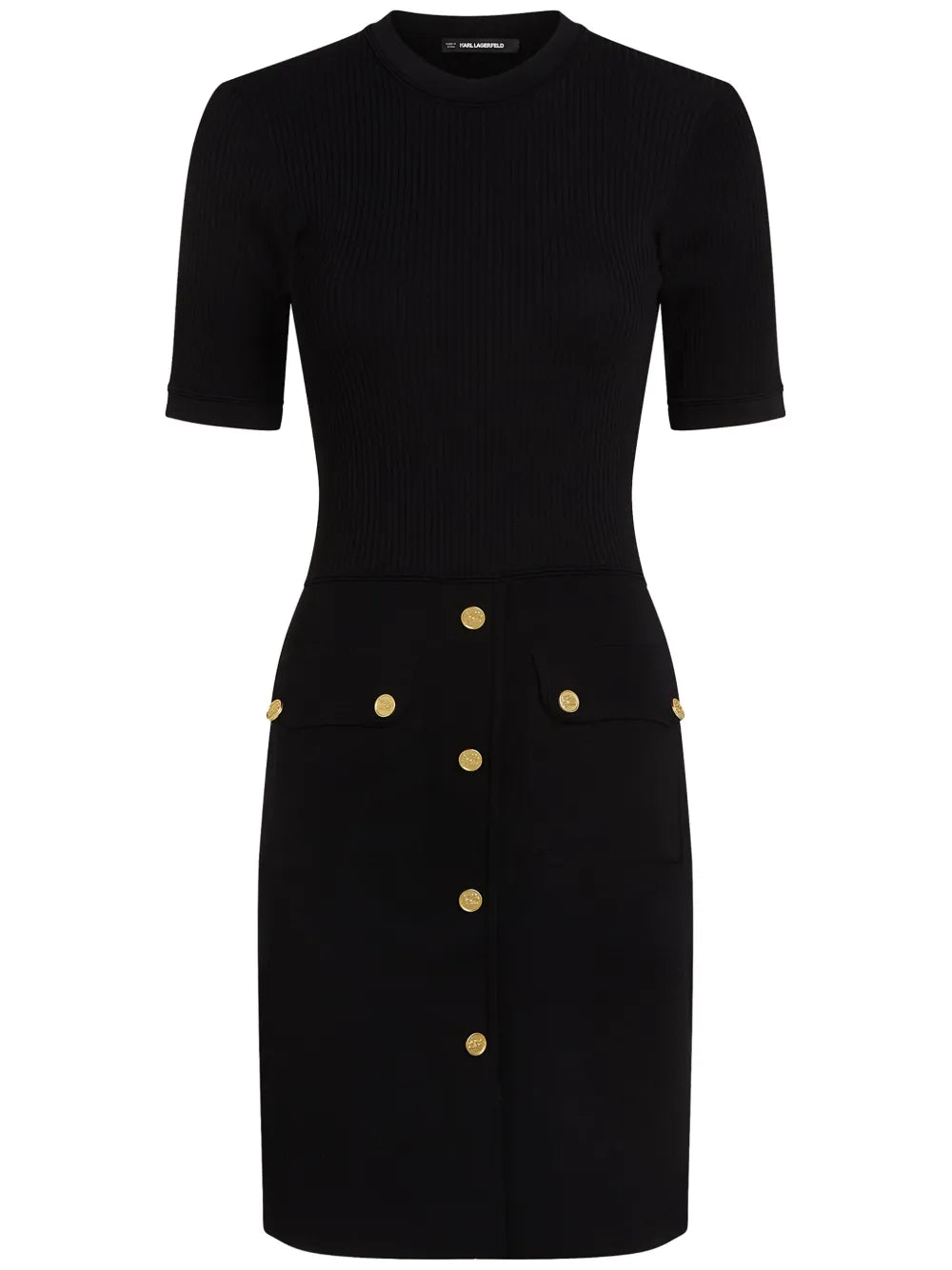 Buttoned-Up Dress