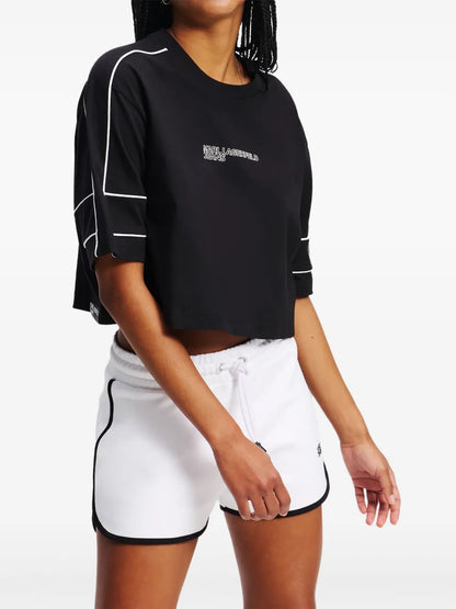 Piping Detail T-Shirt