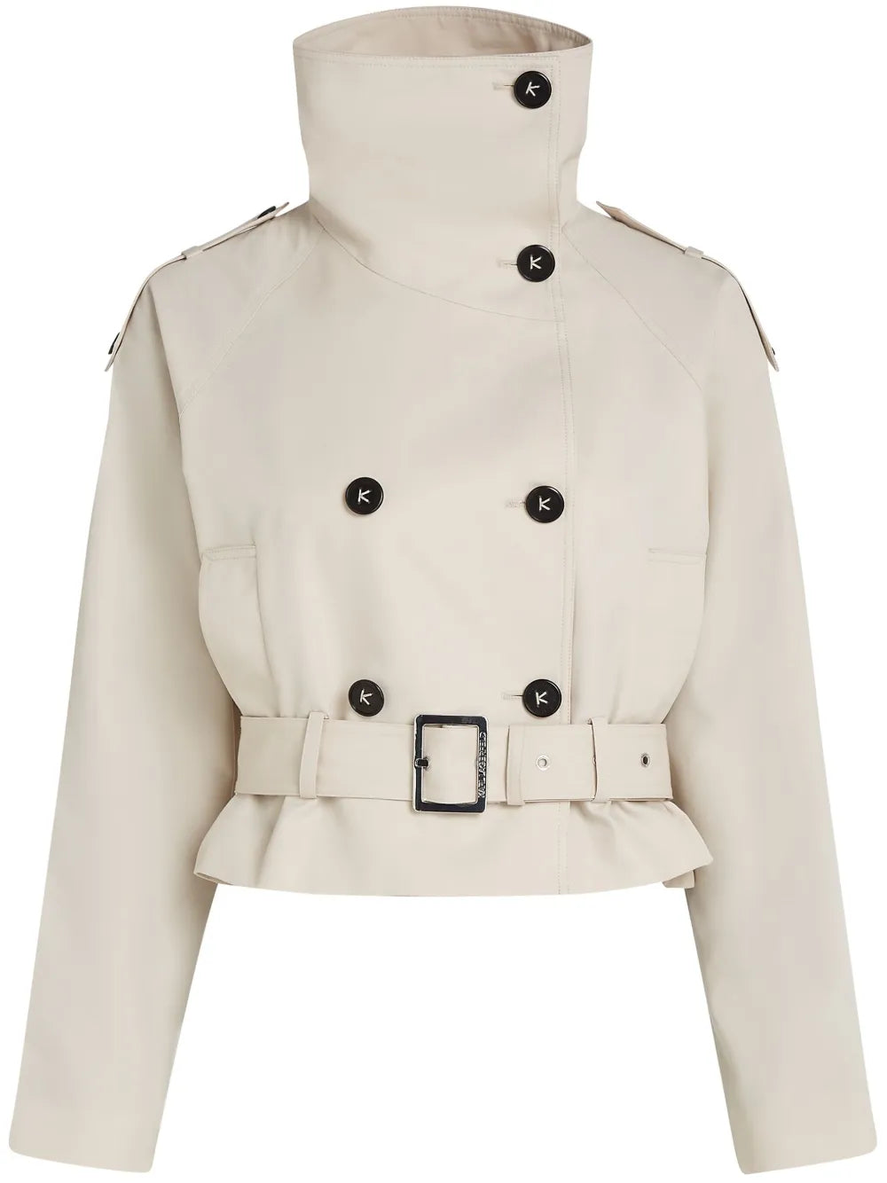 Twill Cropped Jacket