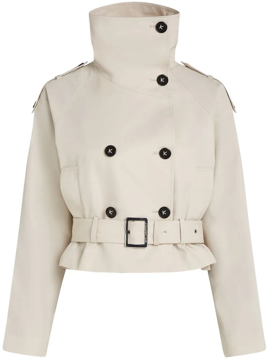 Twill Cropped Jacket