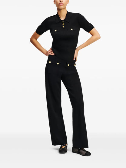 Logo-Buttons Polo Top