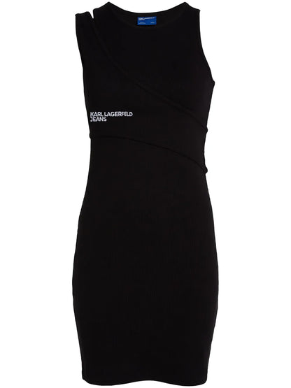 Ribbed-Knit Dress