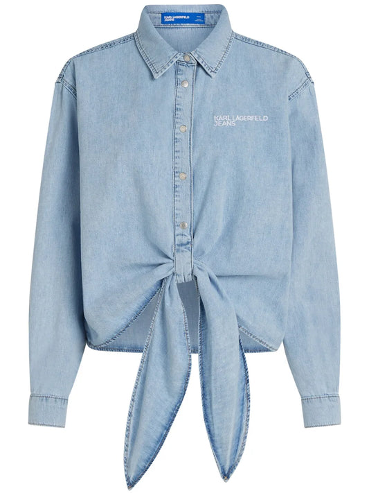 Knot-Detail Shirt