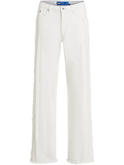 Seam-Embellished Jeans