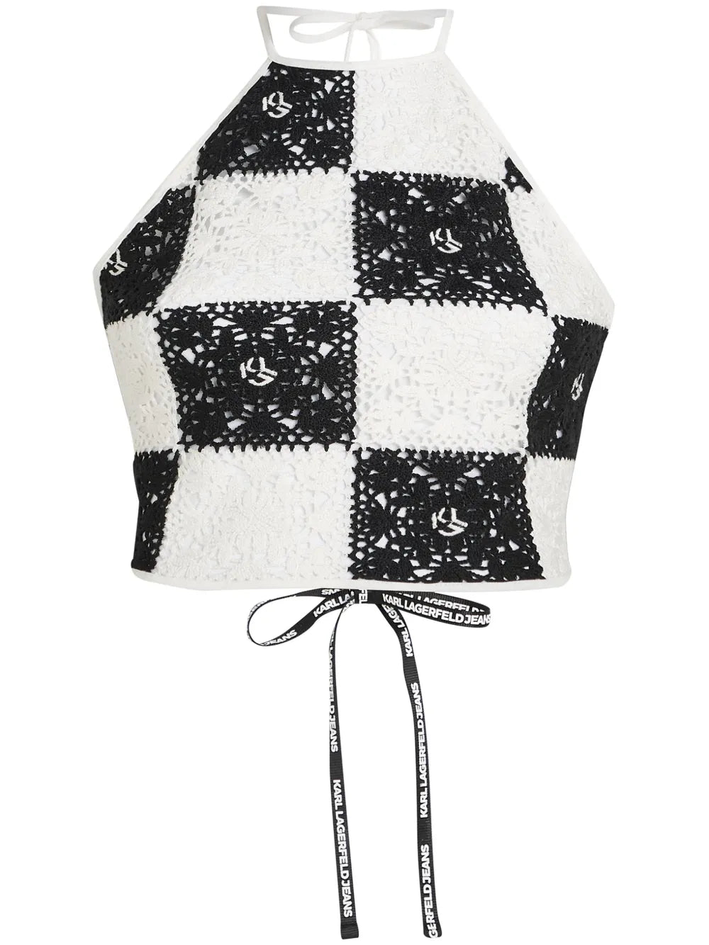 Halterneck Crochet Top