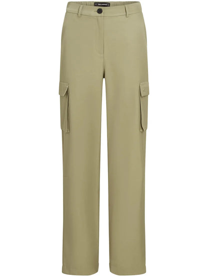 Cotton-Blend Cargo Trousers