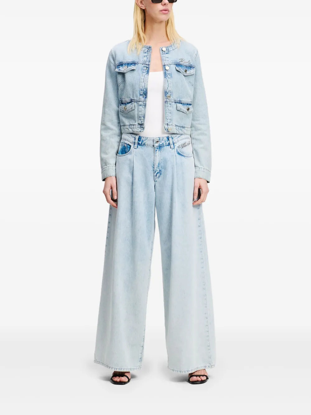 Logo-Plaque Jeans