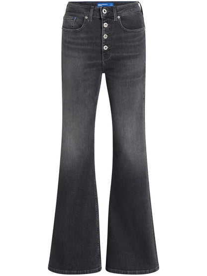High-Rise Flared Jeans