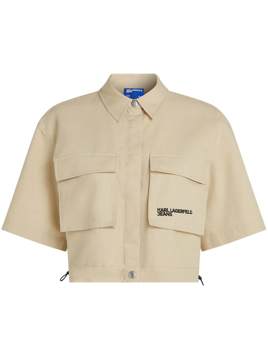 Logo-Embroidered Shirt