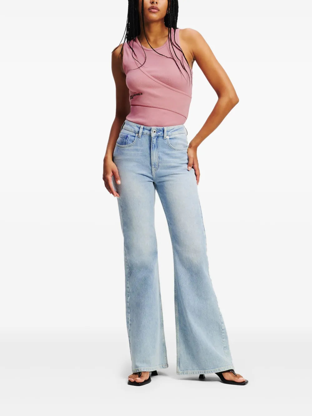 High-Rise Flared Jeans