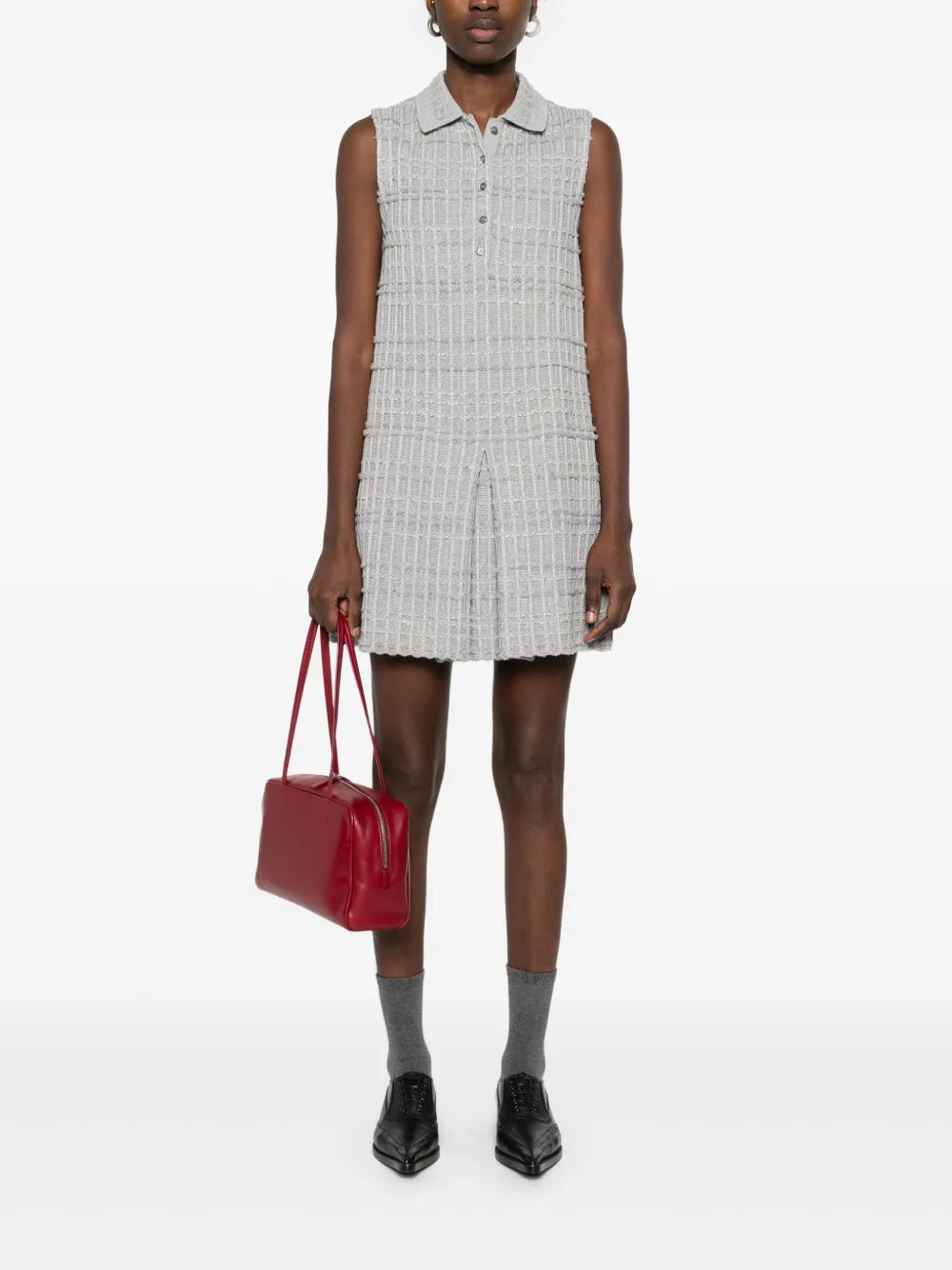 Tweed Jacquard Mini Dress