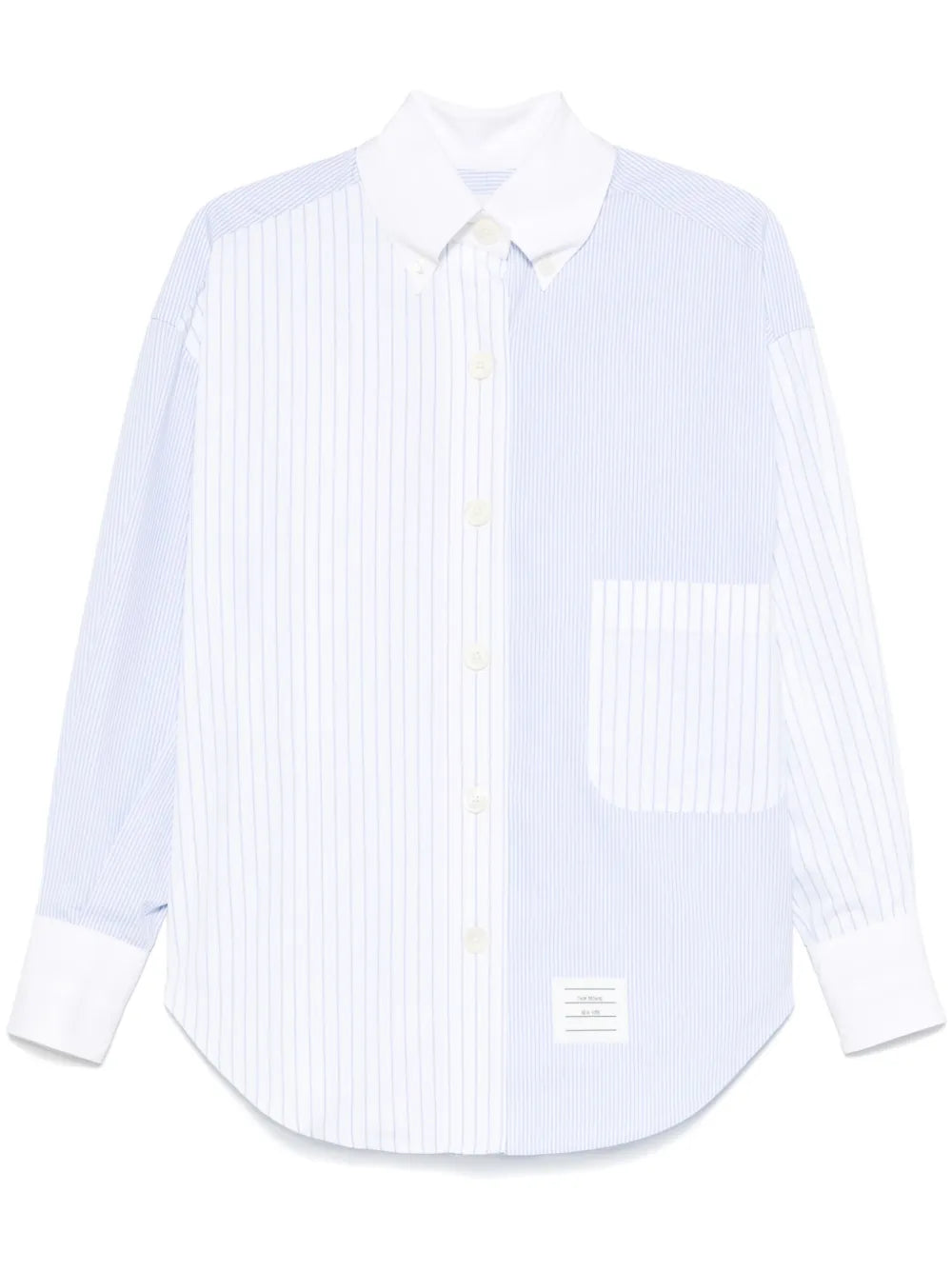 Pinstriped Poplin Shirt