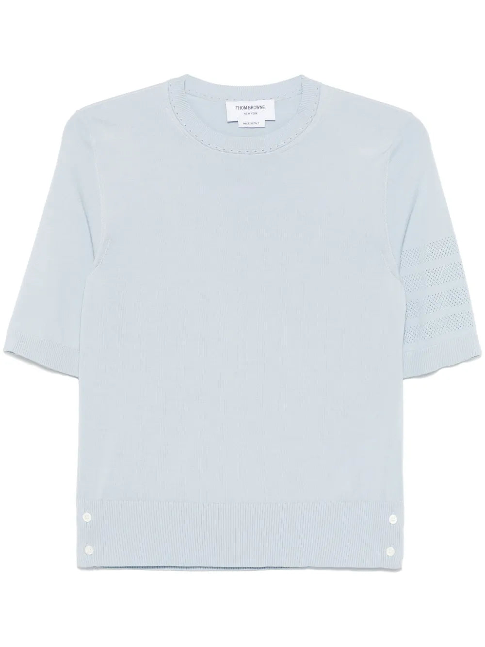 4-Bar Pointelle T-Shirt